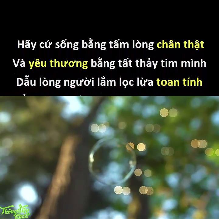 Hãy cứ sống bằng tấm lòng chân thật | BuzzHeat