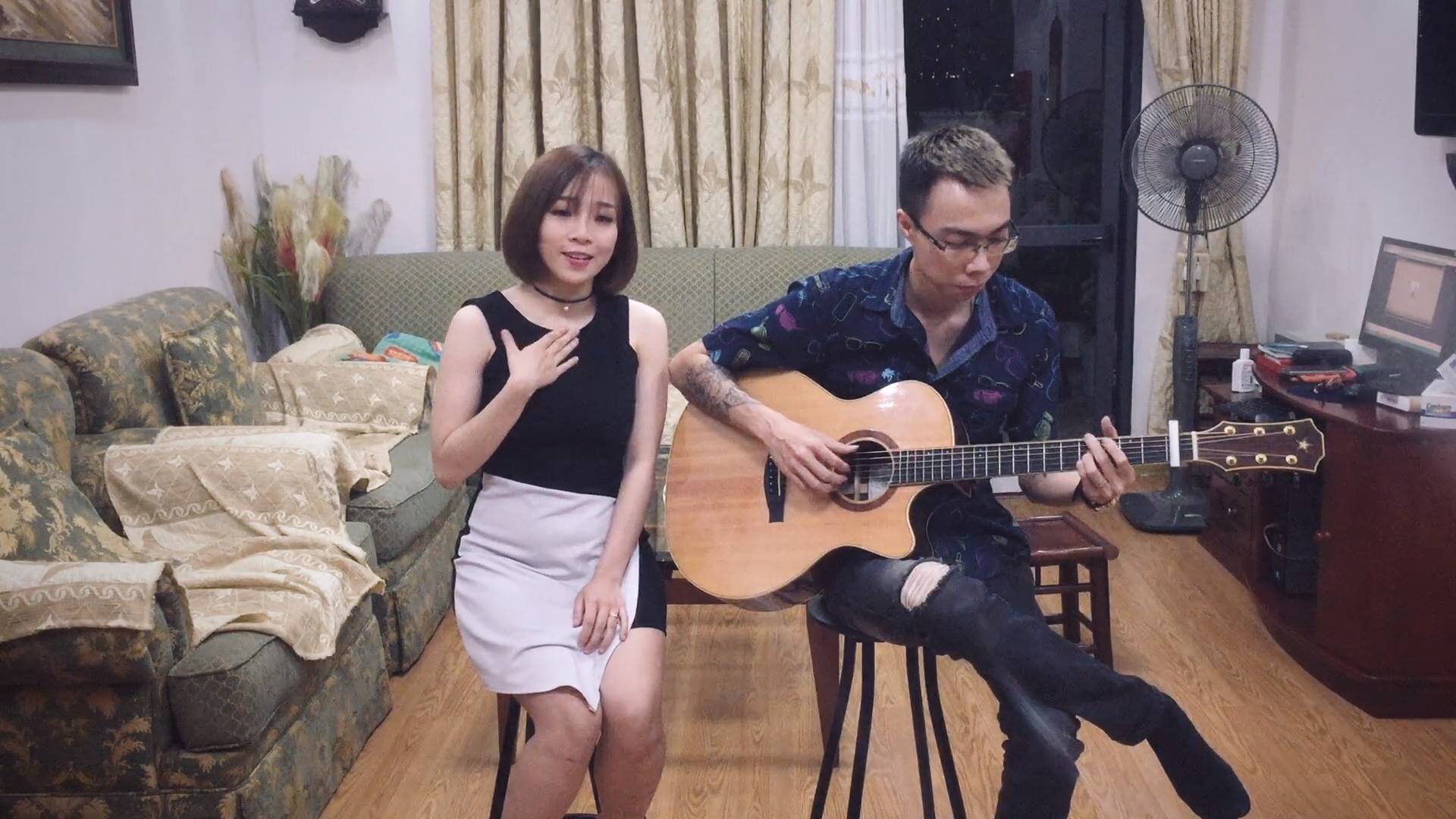 Yêu Là Tha Thu - Gái Xinh Cover Acoustic Guita | Hay hơn bản gốc