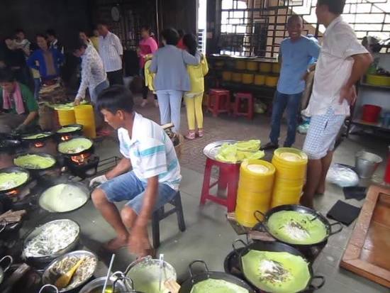 Ai ăn bánh xèo chay Ang Giang  ngon như vầy   chưa ?
