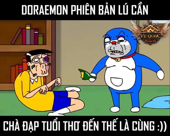 Thánh Lồng Tiếng: Doraemon phiên bản đập nát tuổi thơ