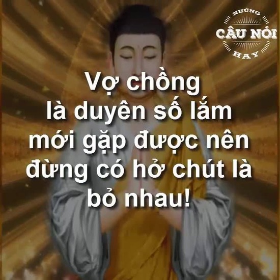 Vợ chồng là duyên số nên đừng vô cớ bỏ nhau