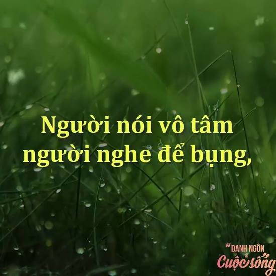 Làm người đừng quá nhạy cảm