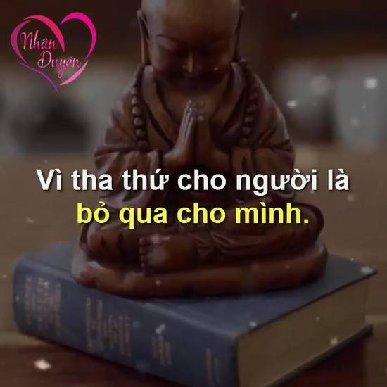 Tha thứ cho người chính là bỏ qua cho mình